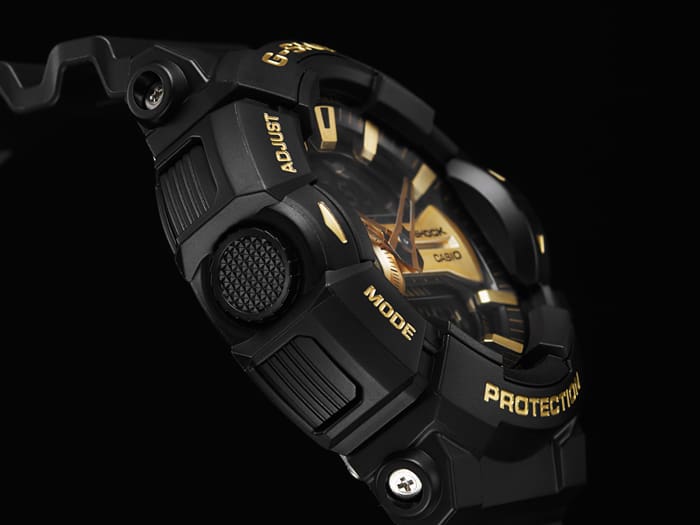 G-Shock GA400GB-1A9 - Black and Gold Resin Men's Watch