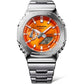 G-Shock GM2110D-4A G Steel - Silver & Orange