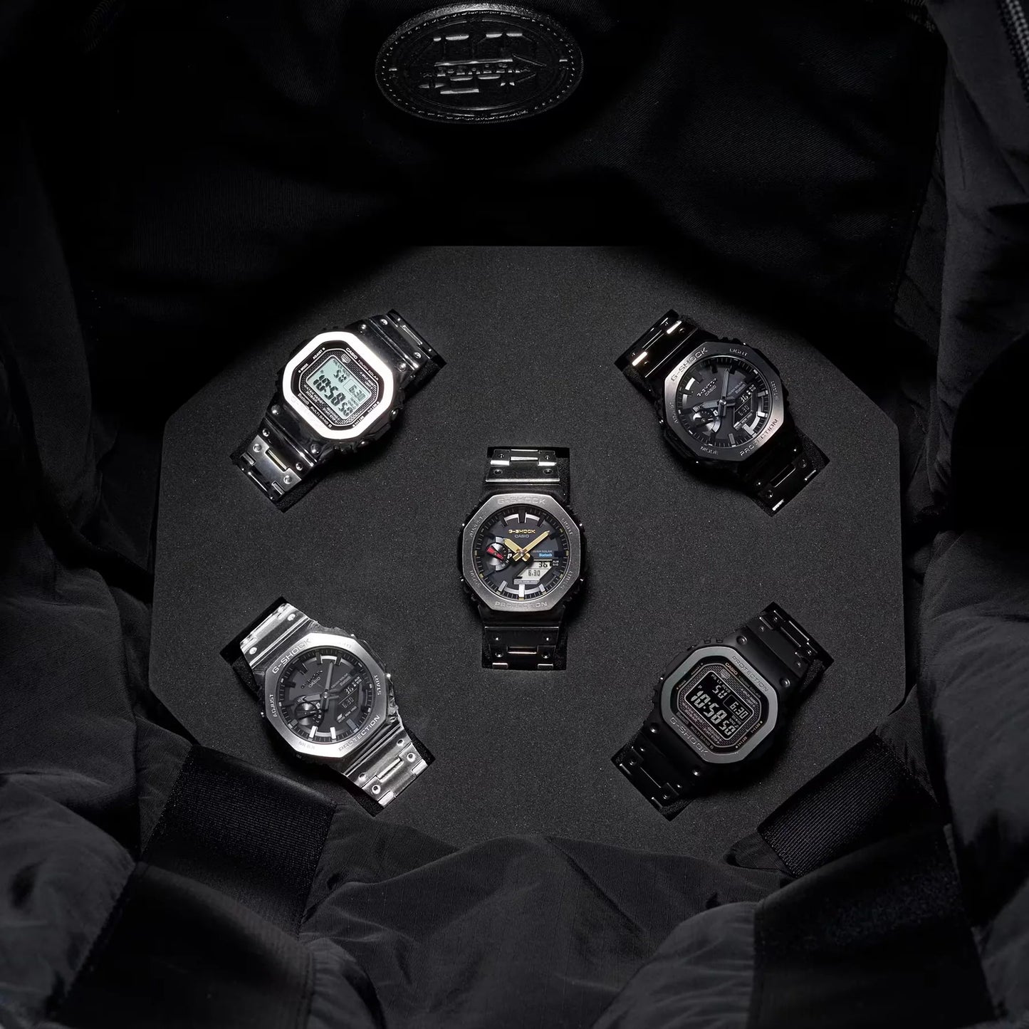 G-Shock GMB2100VF-1A - 40th Anniversary Full Metal with Limited Edition Porter Collection Bag Set